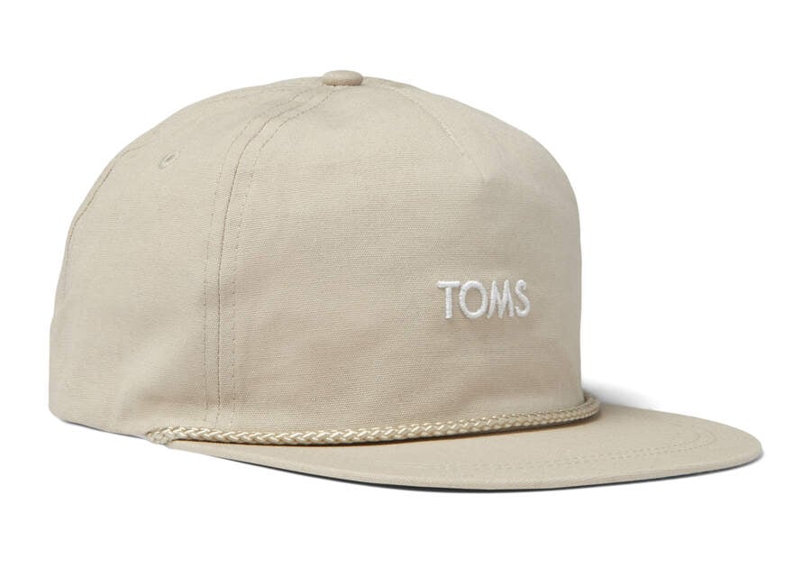 Accesorios Toms Algodon Lona Hat Hombre Beige Argentina | AR081-937