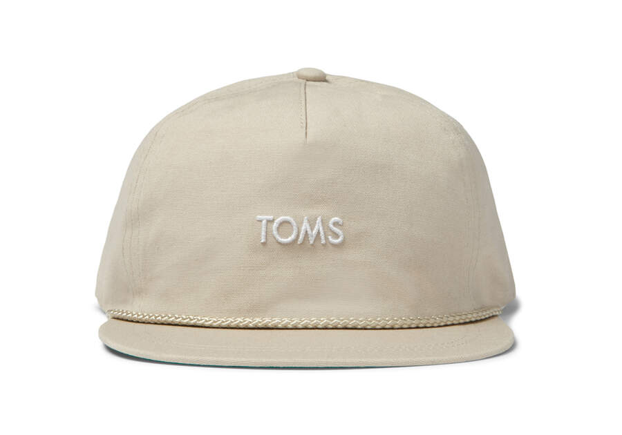 Accesorios Toms Algodon Lona Hat Hombre Beige Argentina | AR081-937