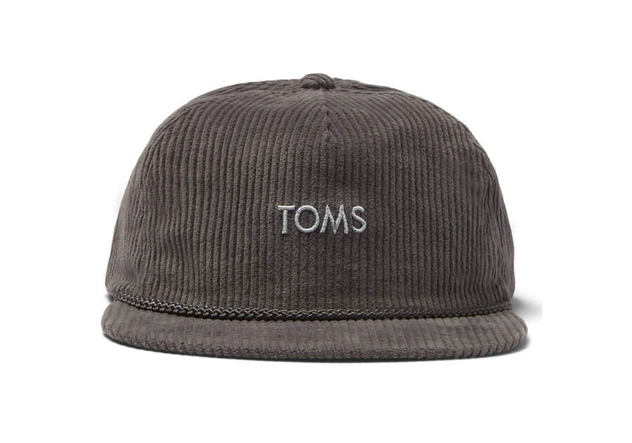 Accesorios Toms Corduroy Hat Hombre Gris Argentina | AR391-662