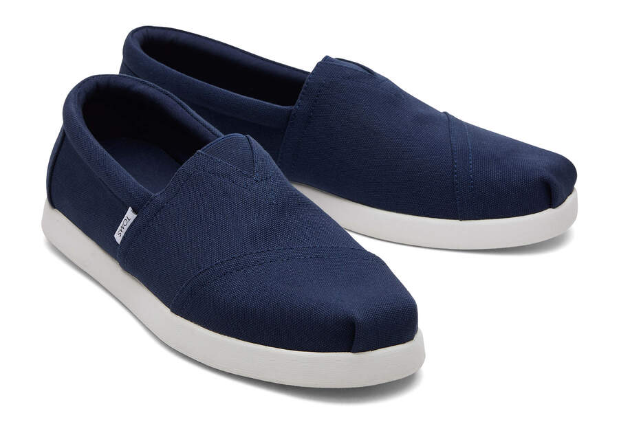 Alpargatas Toms Alp Fwd Hombre Azul Marino Argentina | AR252-341