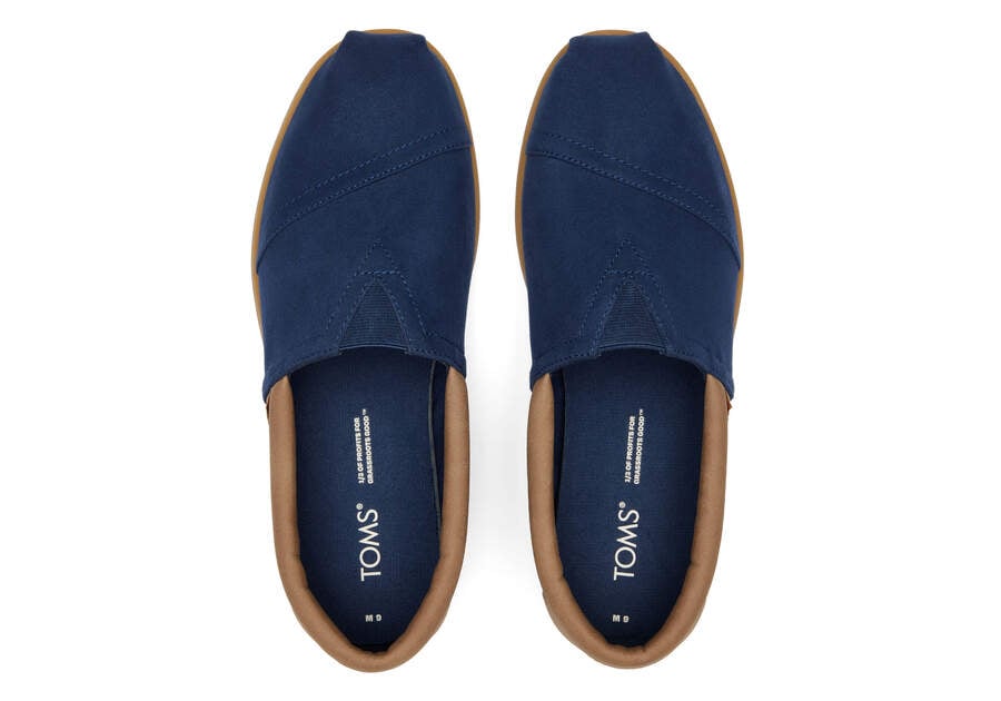 Alpargatas Toms Alp Fwd Hombre Azul Marino Argentina | AR365-800