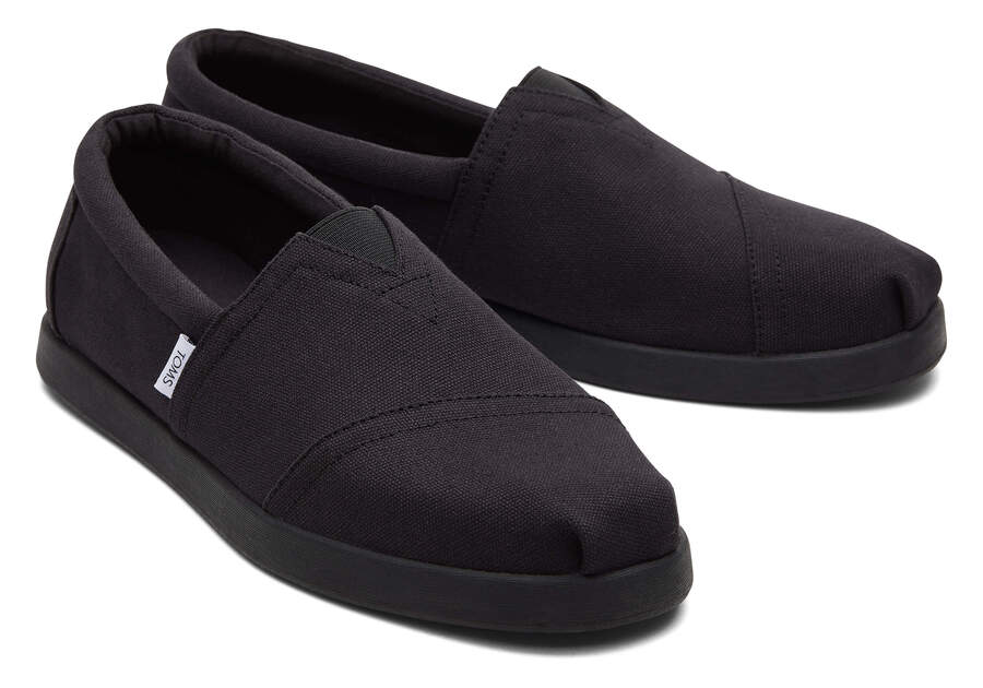 Alpargatas Toms Alp Fwd Hombre Negras Argentina | AR907-080