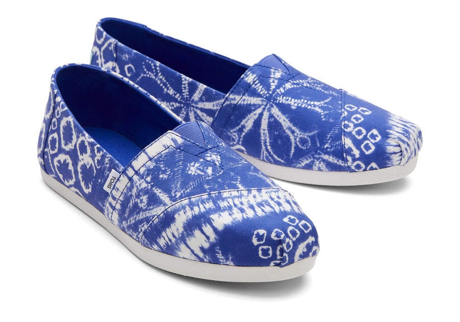 Alpargatas Toms Alpargata Batik Mujer Azules Argentina | AR507-998