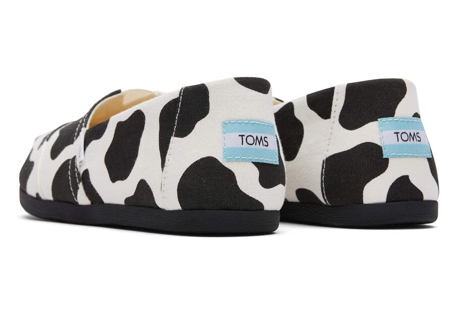 Alpargatas Toms Alpargata Cow Mujer Negras Argentina | AR813-016