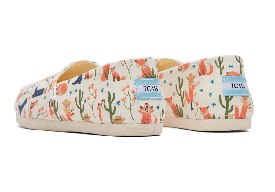 Alpargatas Toms Alpargata Foxes Mujer Beige Argentina | AR042-964