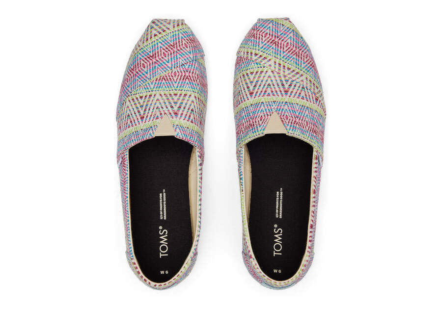 Alpargatas Toms Alpargata Global Woven Mujer Multicolor Argentina | AR144-344