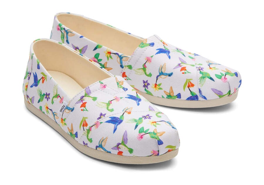 Alpargatas Toms Alpargata Hummingbirds Mujer Gris Argentina | AR298-883