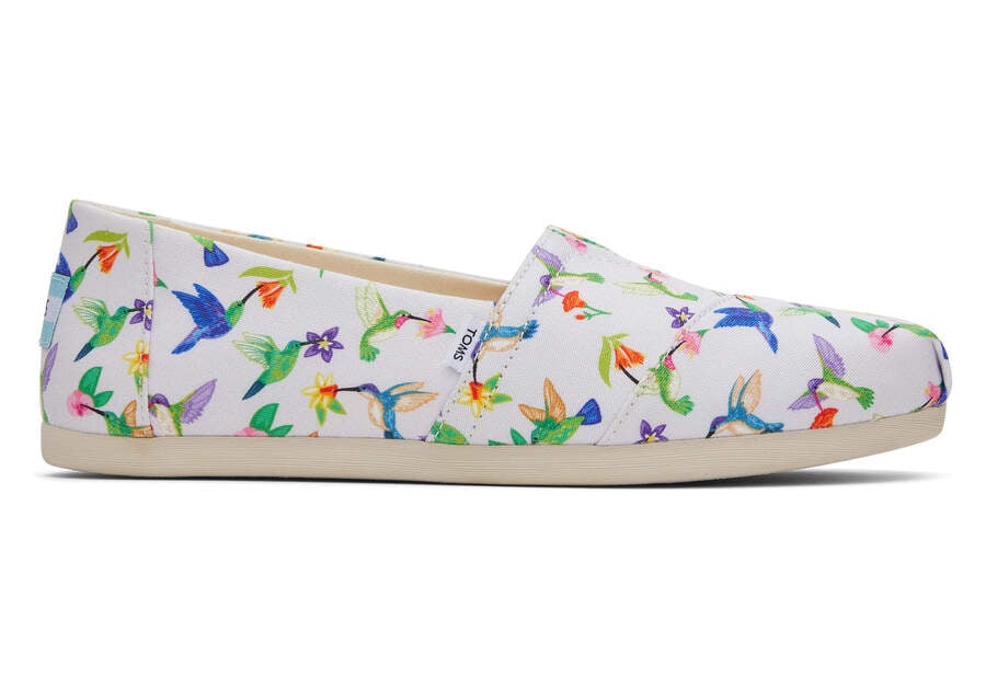 Alpargatas Toms Alpargata Hummingbirds Mujer Gris Argentina | AR298-883