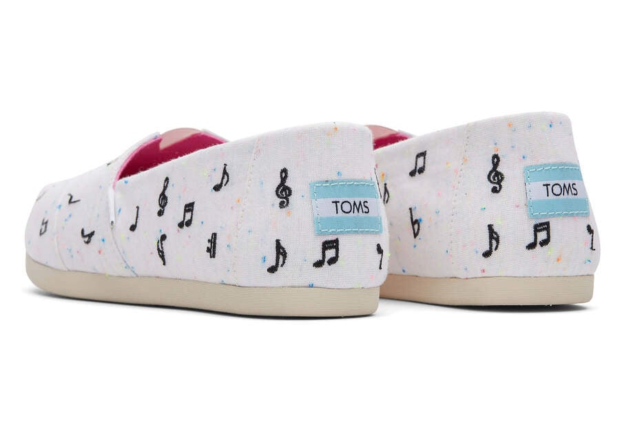 Alpargatas Toms Alpargata Music Notes Mujer Beige Argentina | AR750-972