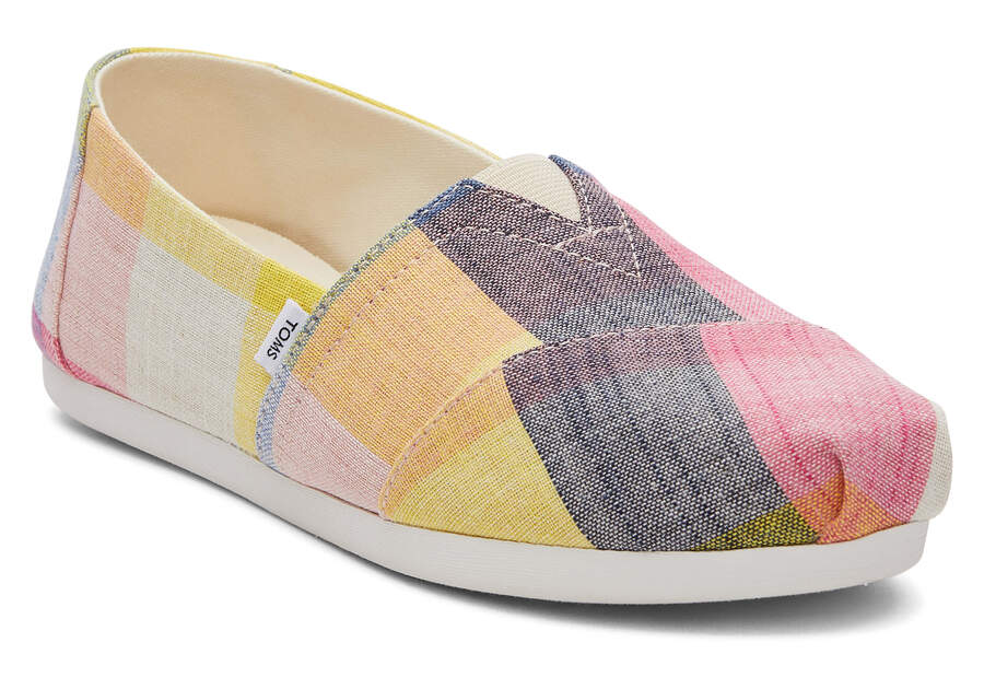 Alpargatas Toms Alpargata Picnic Plaid Mujer Multicolor Argentina | AR703-396