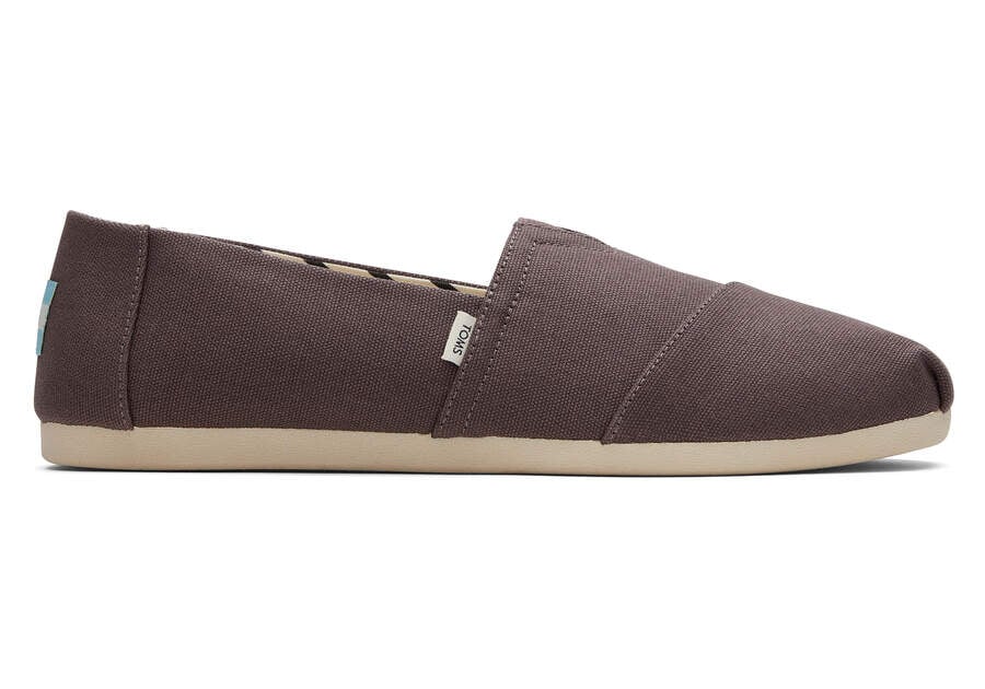 Alpargatas Toms Alpargata Recycled Algodon Lona Hombre Gris Argentina | AR803-292