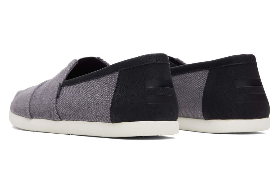 Alpargatas Toms Alpargata Sintetico Trim Hombre Gris Argentina | AR739-209