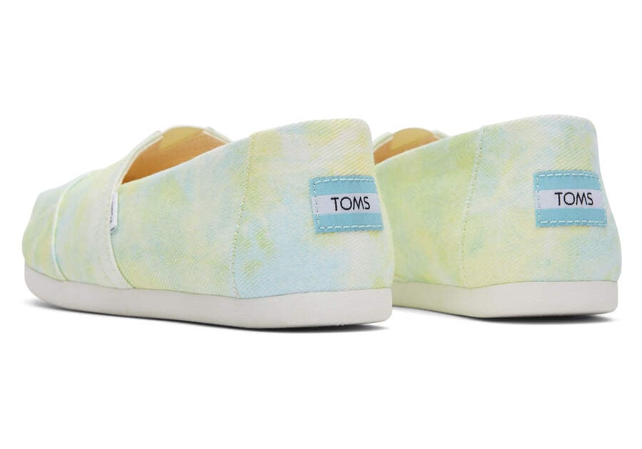 Alpargatas Toms Alpargata Tie-Dye Mujer Amarillo Argentina | AR142-754