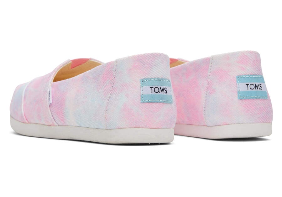 Alpargatas Toms Alpargata Tie-Dye Mujer Rosas Argentina | AR668-601