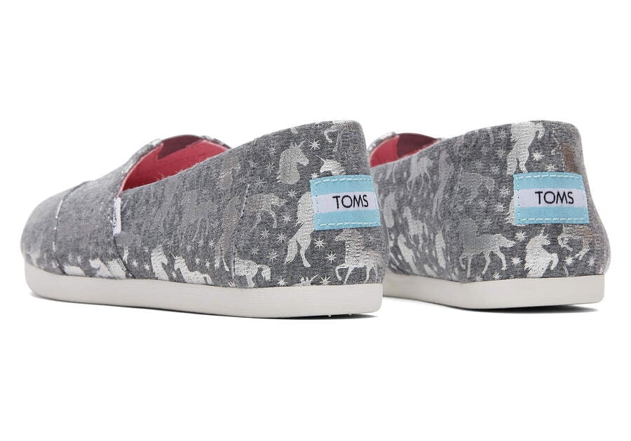 Alpargatas Toms Alpargata Unicorns Mujer Gris Argentina | AR515-857