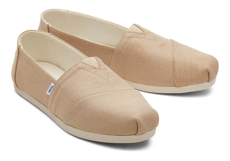 Alpargatas Toms Alpargata Woven Mujer Creme Argentina | AR673-050