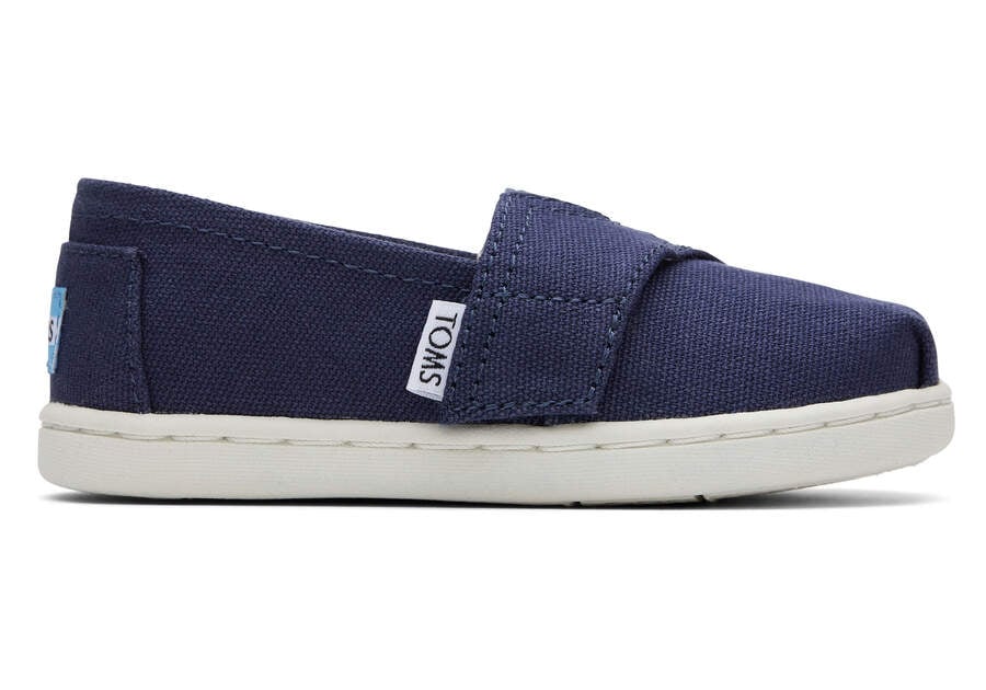 Alpargatas Toms Tiny Alpargata Lona Niños Azul Marino Argentina | AR688-084