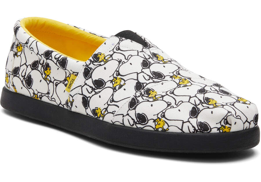 Alpargatas Toms X Peanuts® Alp Fwd Hombre Blancas Argentina | AR049-198