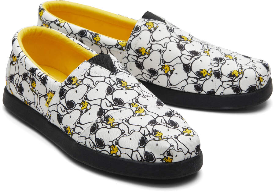 Alpargatas Toms X Peanuts® Alp Fwd Hombre Blancas Argentina | AR049-198