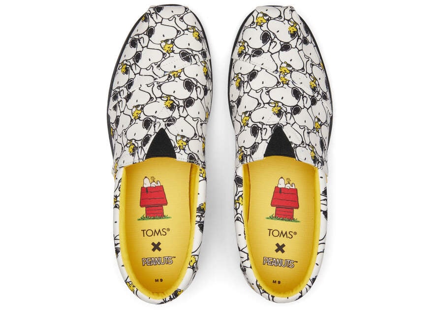 Alpargatas Toms X Peanuts® Alp Fwd Hombre Blancas Argentina | AR049-198