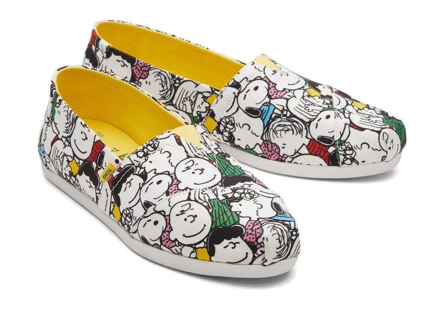 Alpargatas Toms X Peanuts® Alpargata Mujer Amarillo Argentina | AR532-713