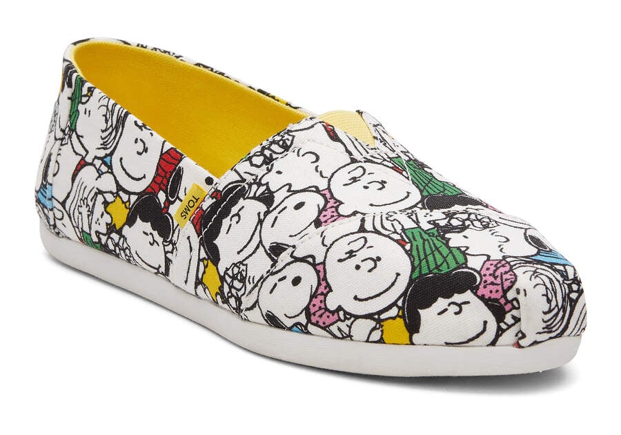 Alpargatas Toms X Peanuts® Alpargata Mujer Amarillo Argentina | AR532-713