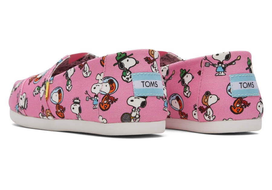 Alpargatas Toms X Peanuts® Alpargata Mujer Rosas Argentina | AR800-618