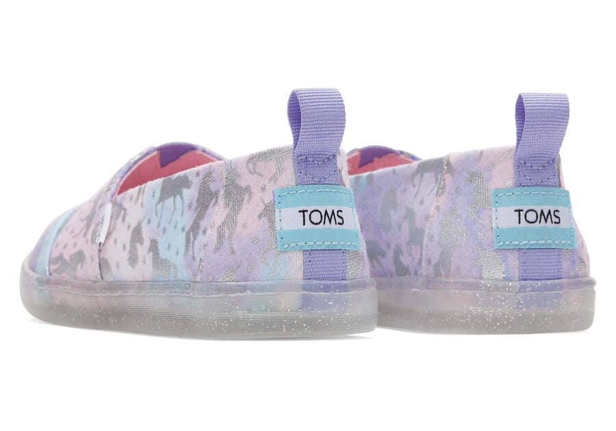 Alpargatas Toms Youth Alpargata Unicorn Niños Moradas Claro Argentina | AR339-374