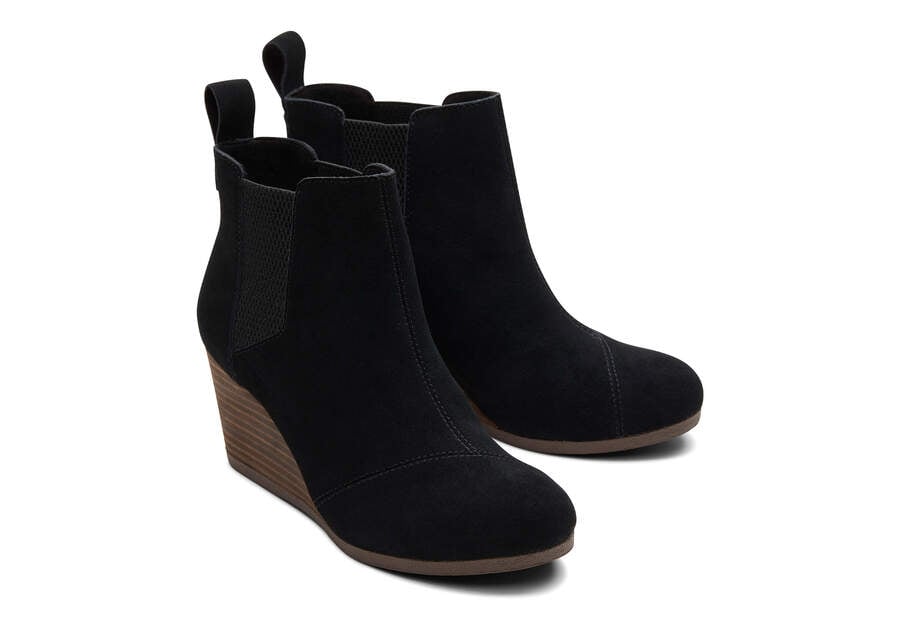 Botas Toms Kayley Boot Mujer Negras Argentina | AR086-629