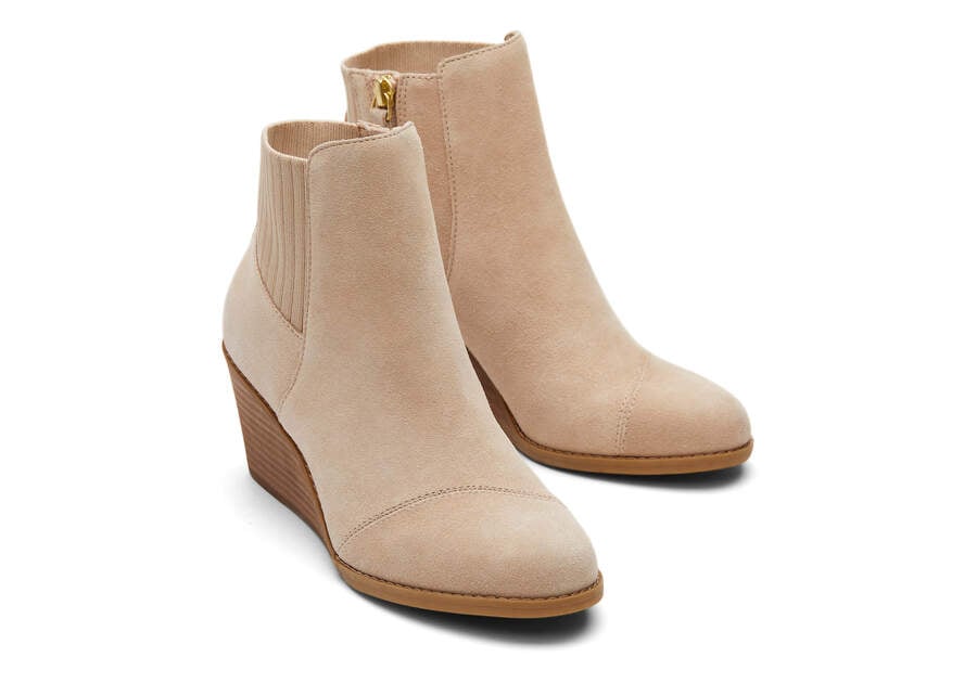 Botas Toms Sadie Boot Mujer Beige Argentina | AR737-412