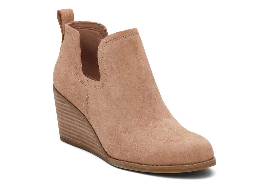 Botines Toms Kallie Wedge Bootie Mujer Marrones Argentina | AR506-327