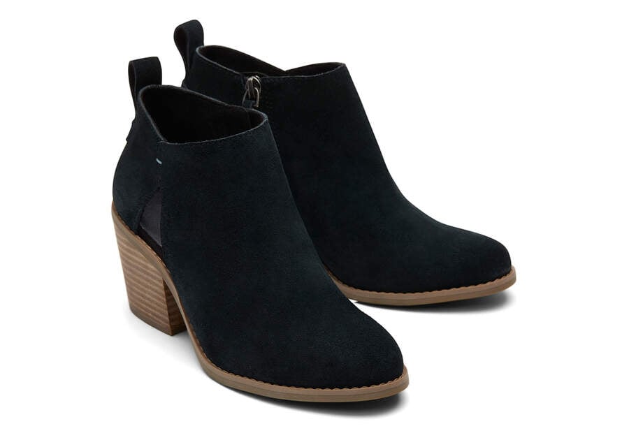 Botines Toms Lea Bootie Mujer Negras Argentina | AR972-814