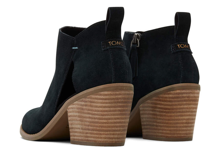 Botines Toms Lea Bootie Mujer Negras Argentina | AR972-814