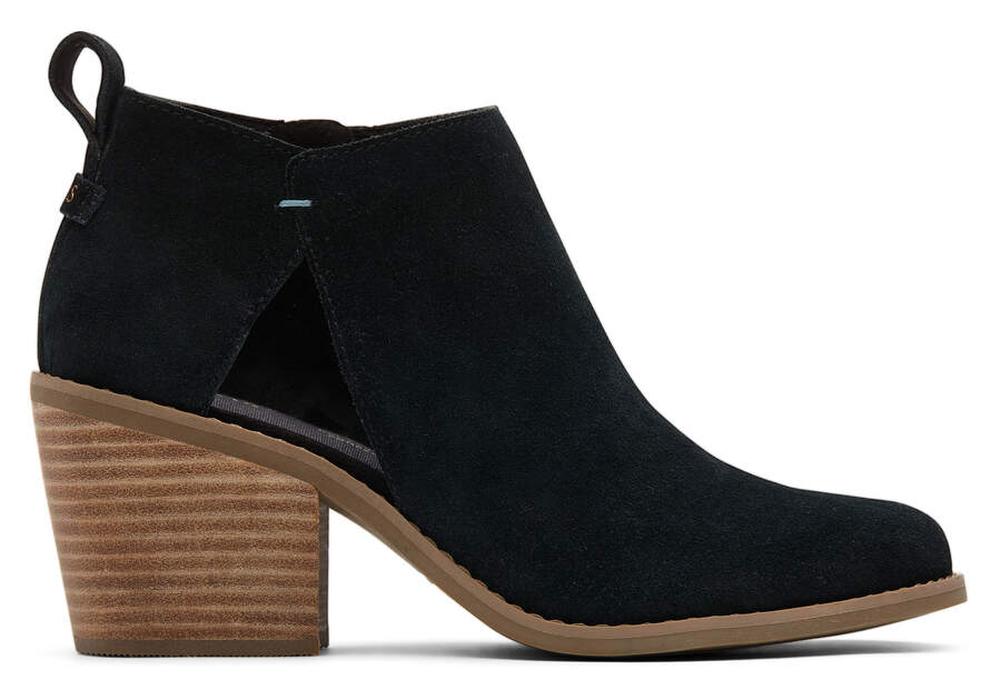 Botines Toms Lea Bootie Mujer Negras Argentina | AR972-814