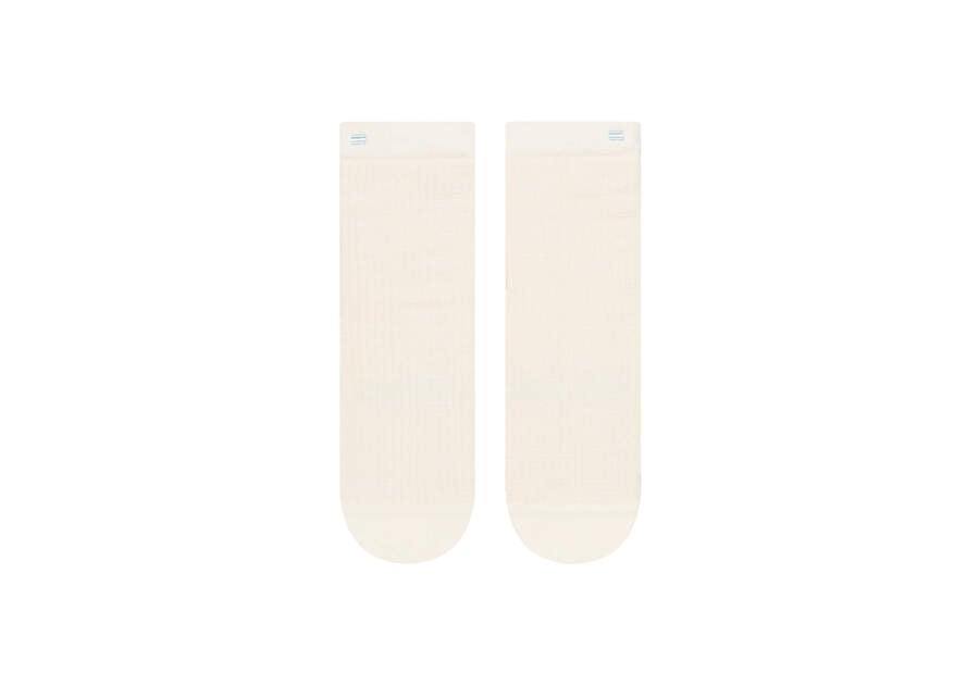 Calcetines Toms Quarter Crew Socks Mujer Creme Argentina | AR437-602