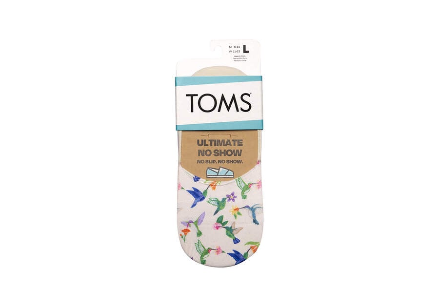 Calcetines Toms Ultimate No Show Socks Hummingbird 3 Pack Mujer Multicolor Argentina | AR062-869