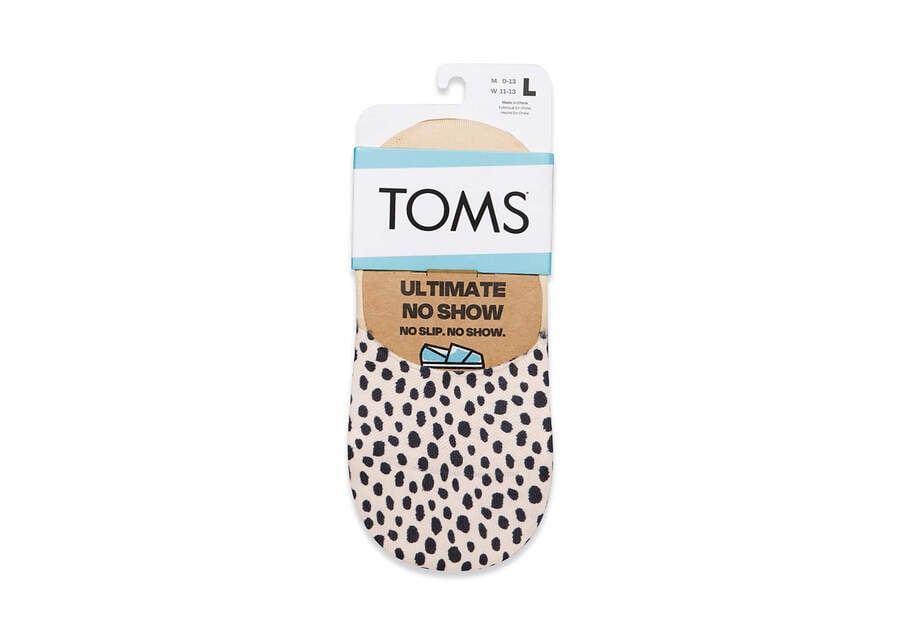 Calcetines Toms Ultimate No Show Socks Mini Cheetah Mujer Beige Argentina | AR090-102