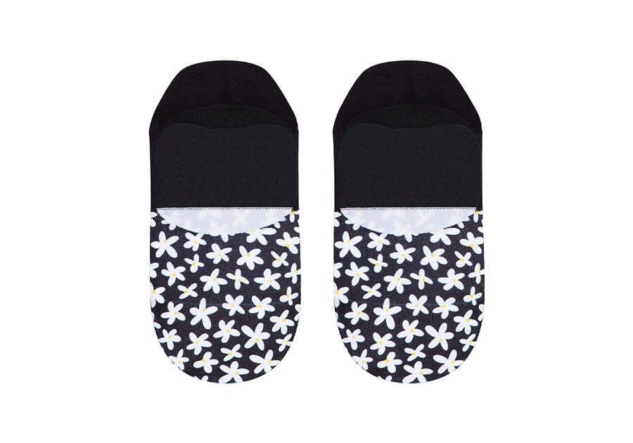 Calcetines Toms Ultimate No Show Socks Sun Daisies Mujer Naranjas Argentina | AR513-695