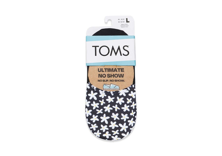 Calcetines Toms Ultimate No Show Socks Sun Daisies Mujer Naranjas Argentina | AR513-695