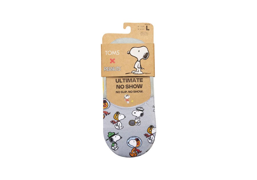 Calcetines Toms X Peanuts® Ultimate No Show 3 Pack Hombre Multicolor Argentina | AR217-138