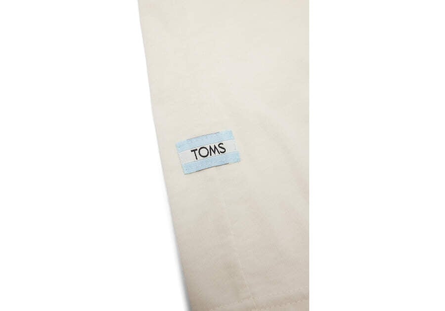 Camiseta Toms We Are In This Together Tee Hombre Beige Argentina | AR341-222