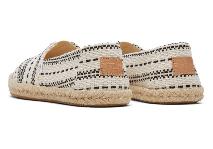 Espadrilles Toms Alpargata Fornido Global Woven Rope Alpargata Mujer Creme Argentina | AR811-495