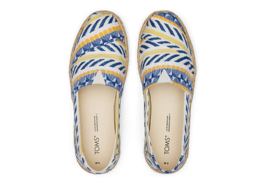 Espadrilles Toms Alpargata Global Jaquard Rope Alpargata Mujer Multicolor Argentina | AR649-247