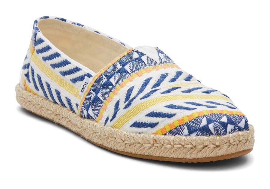 Espadrilles Toms Alpargata Global Jaquard Rope Alpargata Mujer Multicolor Argentina | AR649-247