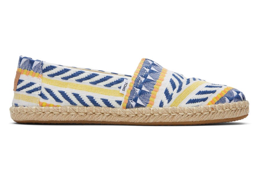 Espadrilles Toms Alpargata Global Jaquard Rope Alpargata Mujer Multicolor Argentina | AR649-247