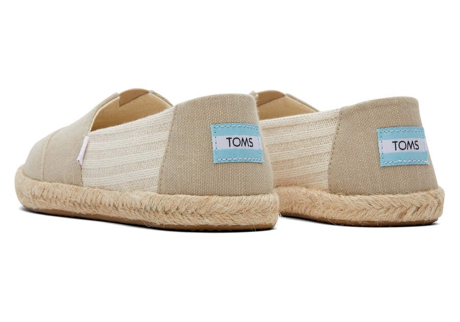 Espadrilles Toms Alpargata Recycled Algodon Rope Alpargata Mujer Marrones Argentina | AR639-355