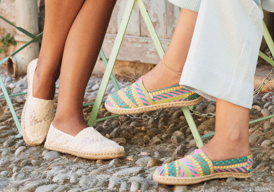 Espadrilles Toms Alpargata Rope Alpargata Mujer Beige Argentina | AR162-769