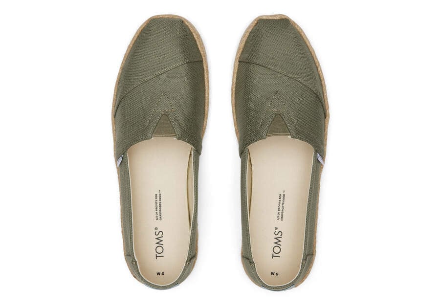 Espadrilles Toms Alpargata Rope Alpargata Mujer Gris Argentina | AR525-589