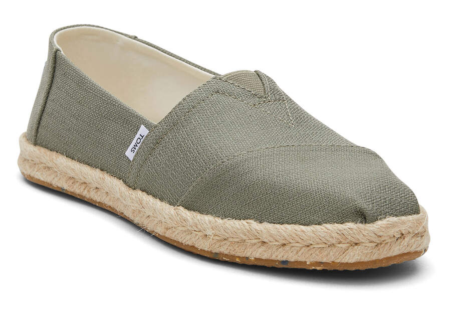 Espadrilles Toms Alpargata Rope Alpargata Mujer Gris Argentina | AR525-589