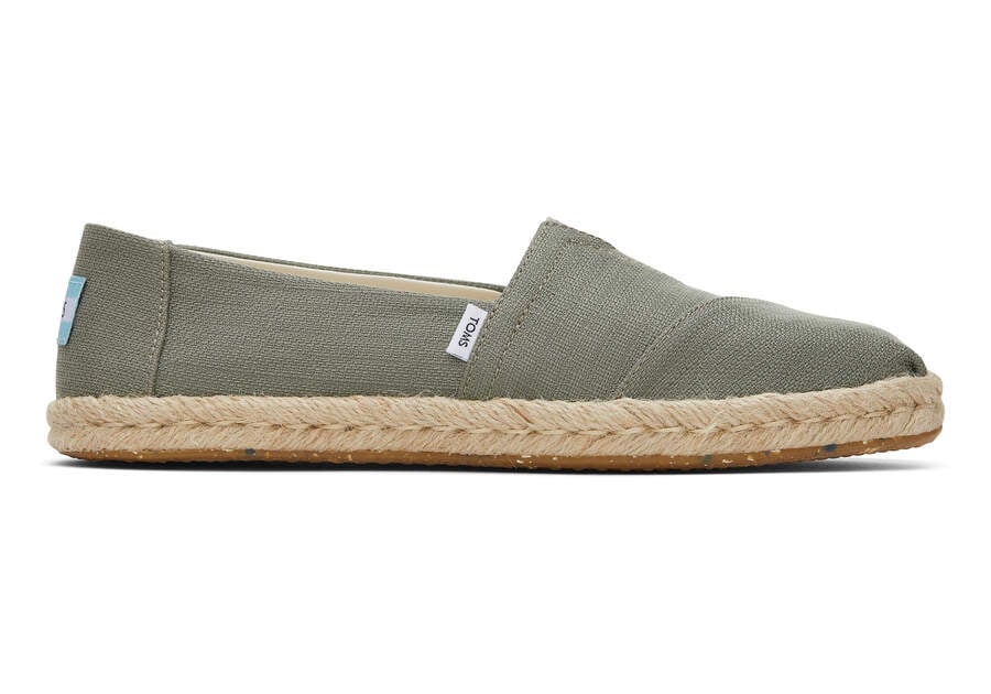 Espadrilles Toms Alpargata Rope Alpargata Mujer Gris Argentina | AR525-589